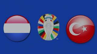 Samenvatting Nederland  Turkije  EURO 2024 [upl. by Grani639]