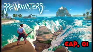 😁Soy Moisés en este juego😁  Breakwaters  Cap 01 [upl. by Norabal]