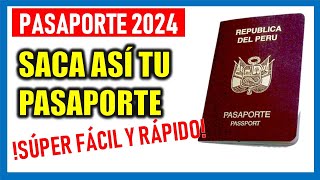 ¿Cómo sacar pasaporte en Perú 2024 Obtén tu pasaporte súper rápido [upl. by Rebmyt358]