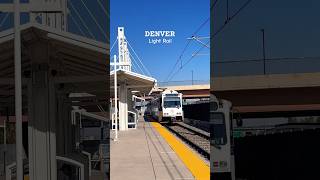 Denver Colorado USA travel colorado lightrail usashorts usa denver travelusa america [upl. by Fabria242]