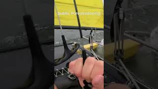 Subtle foreshadowing… Hobie 16 pitchpole sailing hobie16 capsize foreshadowing [upl. by Torras]