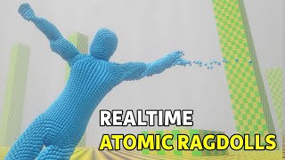 Realtime InGame Atomic Ragdoll PlayForm Experiment [upl. by Mariquilla610]