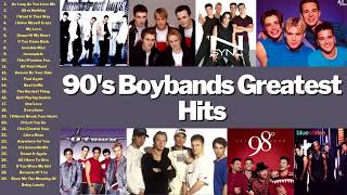 90s BOYBANDS Backstreet Boys Boyzone Westlife NSync FiveBlue O Town 90s Boy Bands Playlist [upl. by Creamer]