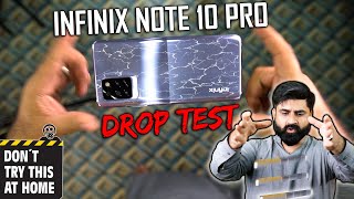 Infinix Note 10 Pro Drop Test  Checking Durability Front amp Back  Will It Survive 🤔🤔 [upl. by Htrow836]