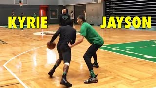 Kyrie Irving 1on1 against Jayson Tatum  WHO WON 🔥 [upl. by Spoor]