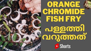 നാടൻ പള്ളത്തി വറുത്തത് Pallathi Fish Fry Orange Chromide Fish Fry Simply Food [upl. by Gunar]