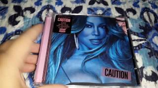 Unboxing Mariah Carey Caution 🇧🇷 [upl. by Helman]