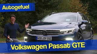 2021 Volkswagen Passat GTE PluginHybrid REVIEW  family’s modern dream car Autogefuel [upl. by Lingwood93]