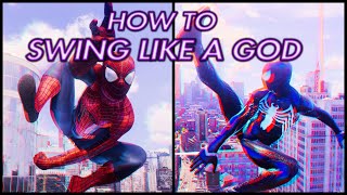 How To Swing Like A GOD in Marvels SpiderMan 2 [upl. by Margarethe465]