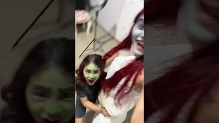 DEU RUIM🤣 gabiebi halloween shortvideo [upl. by Morette]