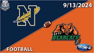 GAME NIGHT IN THE REGION Bishop Noll at Wheeler  Football  91324 [upl. by Atsed461]