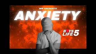 BOYS LIFE 5 ft ANK  ANXIETY Hindi Sad Rap 2024  MW  OFFICIAL AUDIO [upl. by Nosraep326]