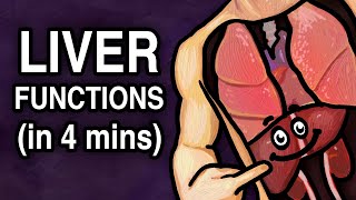 THE LIVER  FUNCTIONS [upl. by Lee903]