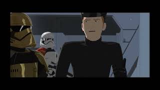 General Armitage Hux speaks swedish in Star Wars Resistance [upl. by Auqinehs]