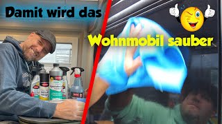 Wundermittel  Wird das WOHNMOBIL mit diesen Reinigungsmittel wieder sauber  LIVE TEST [upl. by Bria915]