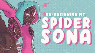 REDESIGNING MY SPIDERSONA [upl. by Callan]