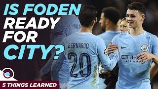 FODEN MAKES HISTORY  5 Things Learned Man City 10 Feyenoord [upl. by Aileve]