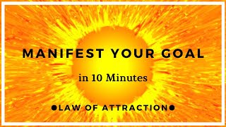 10 Minute Manifestation Meditation Powerful Visualisation [upl. by Pentheam]