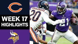 Bears vs Vikings  NFL Week 17 Game Highlights [upl. by Aihsila]