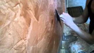 Applicazione Finitura Stucco Veneziano parte 2 [upl. by Odnumde]