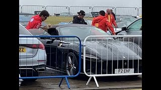 F1 silverstone 2024 Drivers arriving at paddock [upl. by Ellimak]