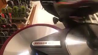 Keiser M3i Noise [upl. by Newob389]