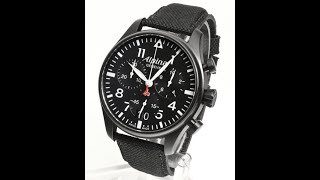 Alpina Startimer Pilot Chronograph FM12476 [upl. by Swiercz423]