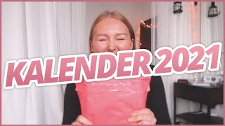 MIN KALENDER 2021  från beställning till unboxing [upl. by Henleigh]