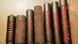 Testing Some of the Best Silencers on the Market [upl. by Manuela]