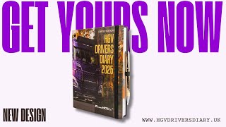 HGV Drivers Diary 2025 hgv bestgift lorrydrivers [upl. by Marnie]