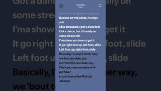 Toosie slide  Drake lyrics lyrics toosieslide drake spotify songlyrics [upl. by Ahsenrac]