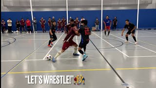 Forceful FUTSAL SOCCER Game FIERCE [upl. by Idnat]