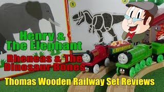 Henry amp The ElephantRheneas amp The Dinosaur Bones Sets Thomas Wooden Railway Set Reviews [upl. by Lesak]