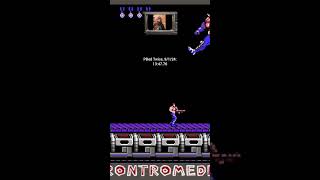 JJ is a douche canoe🤬 nintendo contra speedrun konami retro nes [upl. by Millisent470]