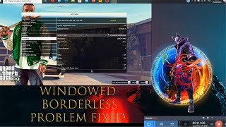 GTA5 Windowed Borderless at Full Screen resolution FIXED [upl. by Dlanigger]