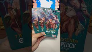 Three Blister Packs of Two Legends One Piece Card Game [upl. by Teteak781]