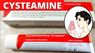 ❤️CREMAS para ACLARAR la PIEL de la CARA RÁPIDAMENTE 2024😱CYSTEAMINE CREAM ¿Mejor Crema ACLARADORA [upl. by Kenon]