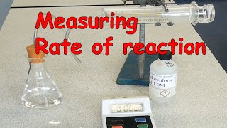 How to Measure the Rate of Chemical Reactions GCSE chemistry [upl. by Terchie]