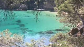 Playa de Aiguablava  Begur  Costa Brava  Abril 2018 [upl. by Dove601]