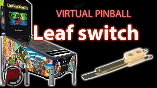 Installing Leaf switch Virtual Pinball Cabinet [upl. by Eetnuahs822]