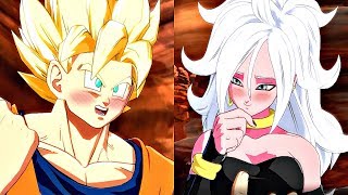 Dragon Ball FighterZ  Goku Wants 1 On 1 Time With Android 21 [upl. by Orsay]