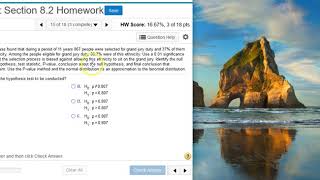 Using StatCrunch to perform hypothesis testing on proportions of jury selections [upl. by Anilrac]