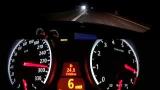 BMW M5 E60 330KMH  HIGH SPEED [upl. by Ahsel]