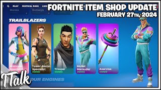 IM GETTING REALLY SICK OF THIS RANT Fortnite Item Shop February 27th 2024 Fortnite Chapter 5 [upl. by Analed]