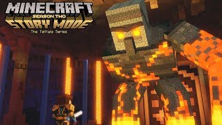 Minecraft Story Mode Season 2 Episode 4 All Boss Fights [upl. by Hudis]