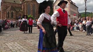 Traditionelles Pfingstfest Weissenburg Elsass Frankreich 2024 Serienclip 5 [upl. by Vescuso]