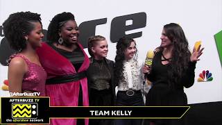 Kelly Clarksons Team on The Voice Reveals An Embarrassing Moment [upl. by Jerrold279]