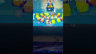 Using 100 tech keys in pet sim 99 roblox petsim99 mm2 psx hatchinghuge hugepets bloxfruits [upl. by Lerraj915]