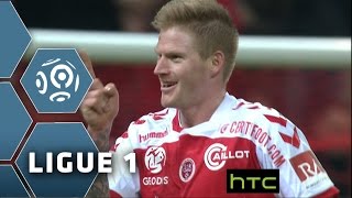 Goal Gaëtan CHARBONNIER 67  Stade de Reims  Girondins de Bordeaux 41 201516 [upl. by Nellek]