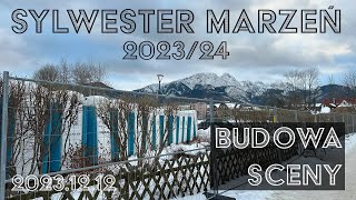 🔴Sylwester Marzeń TVP 20232024 Zakopane Budowa sceny  20231212 ASMR [upl. by Etra]